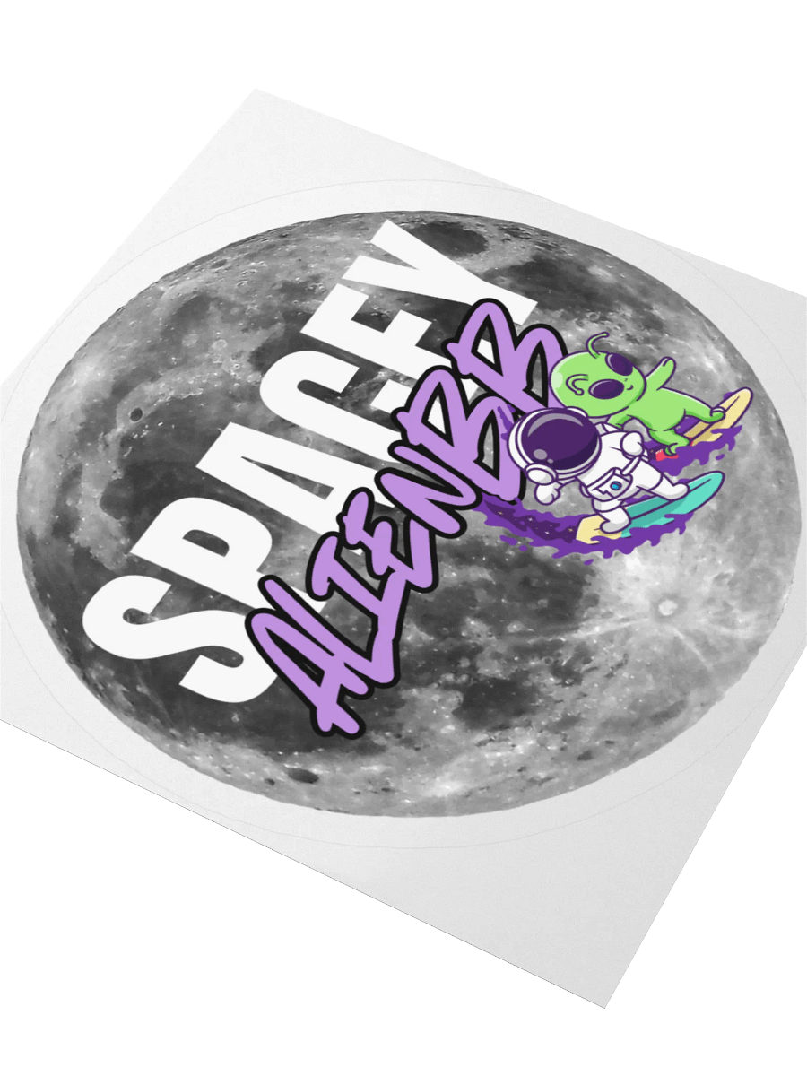 Surfin' Spacey Stickie product image (3)