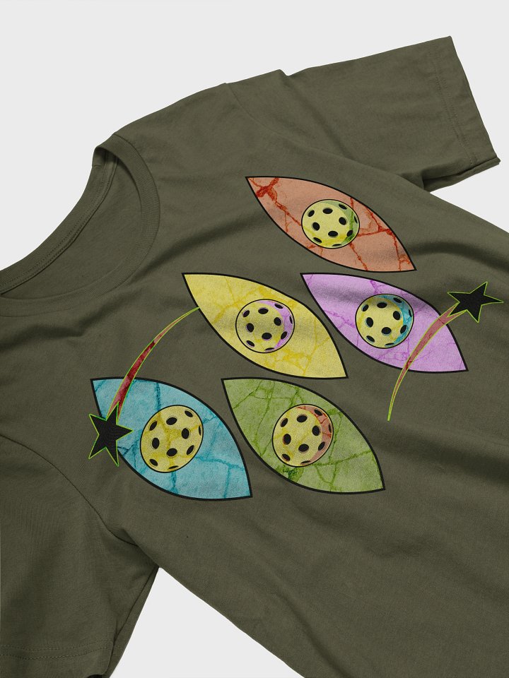 Mid Century Y2K Pickleball Marbled Dreams T-Shirt product image (11)