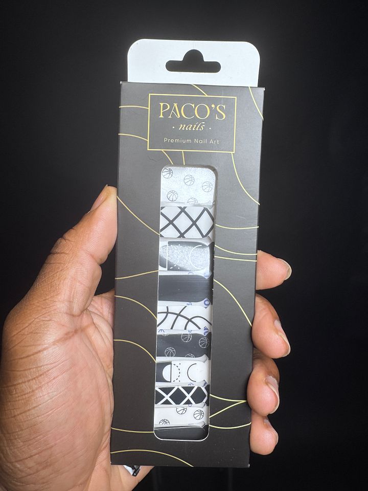 Brooklyn Basketball Nail Wraps product image (1)