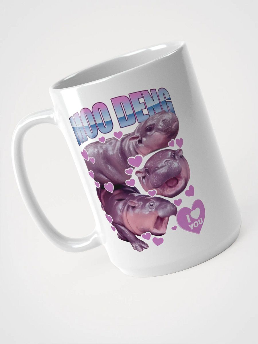 Moo Deng Cute Baby Hippo Mug product image (3)
