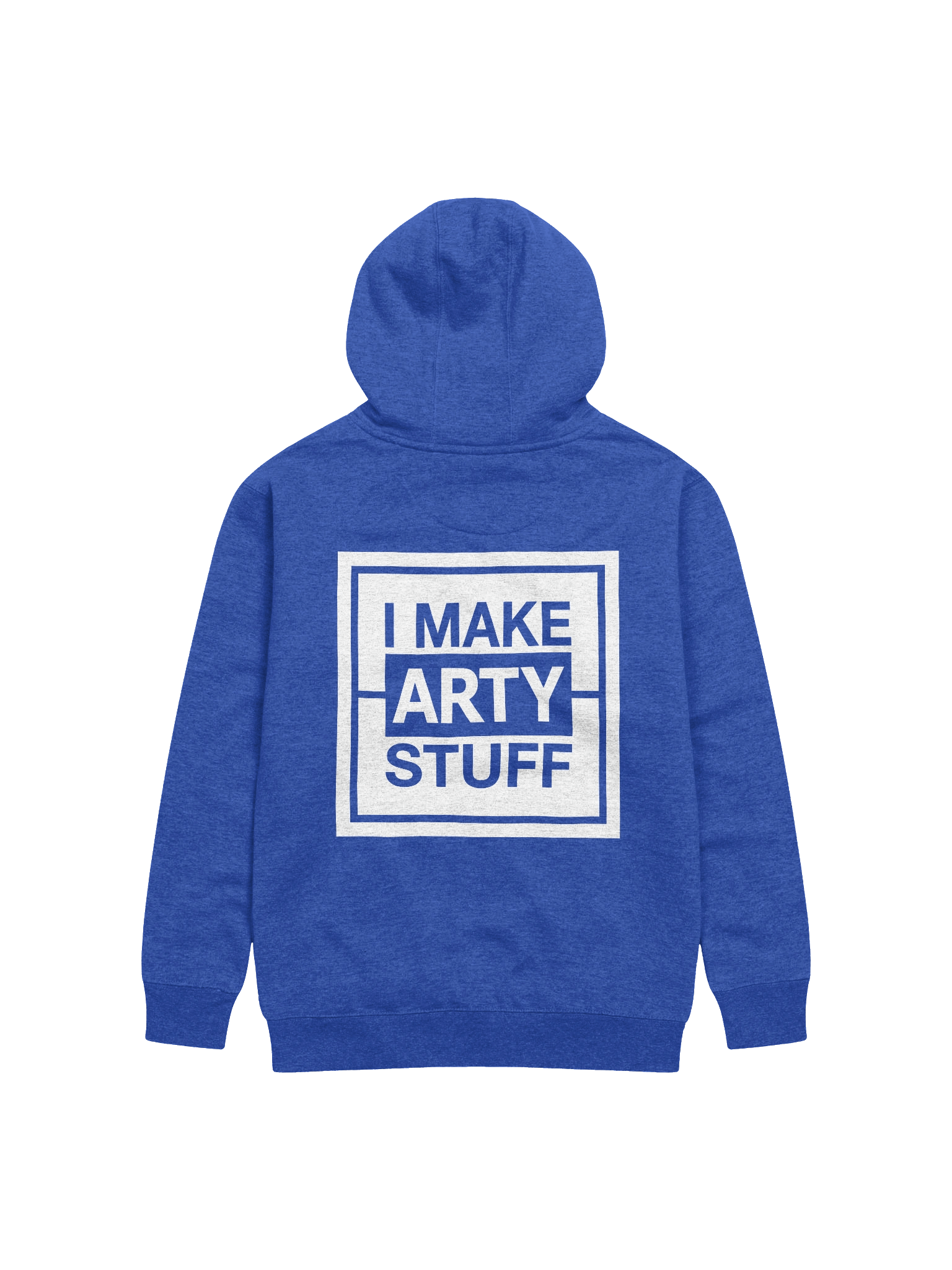 I MAKE ARTY STUFF - Premium Cotton Hoodie product image (2)