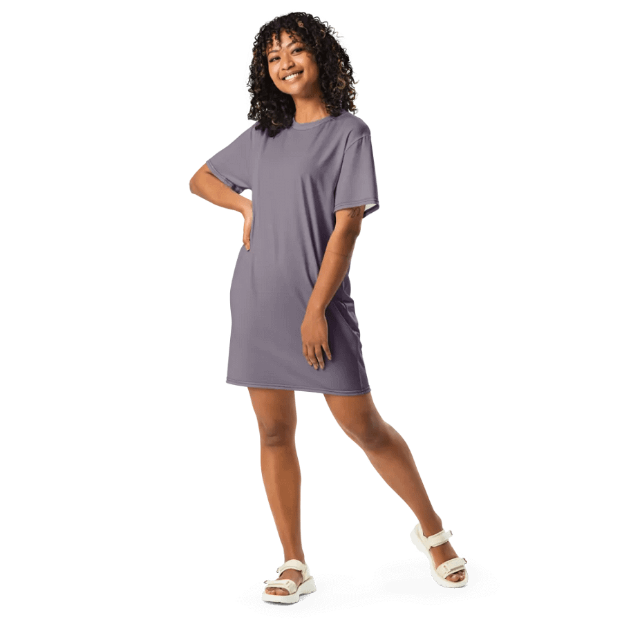 Purple Haze Timeless T-Shirt Dress product image (6)
