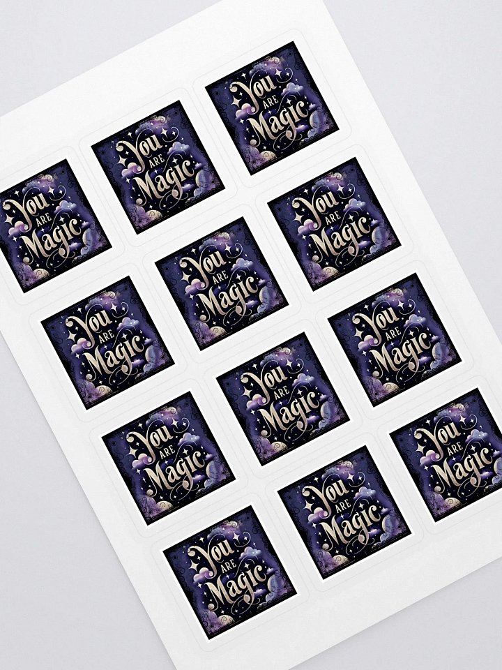 You are Magic Kiss Cut Sticker Sheet product image (1)