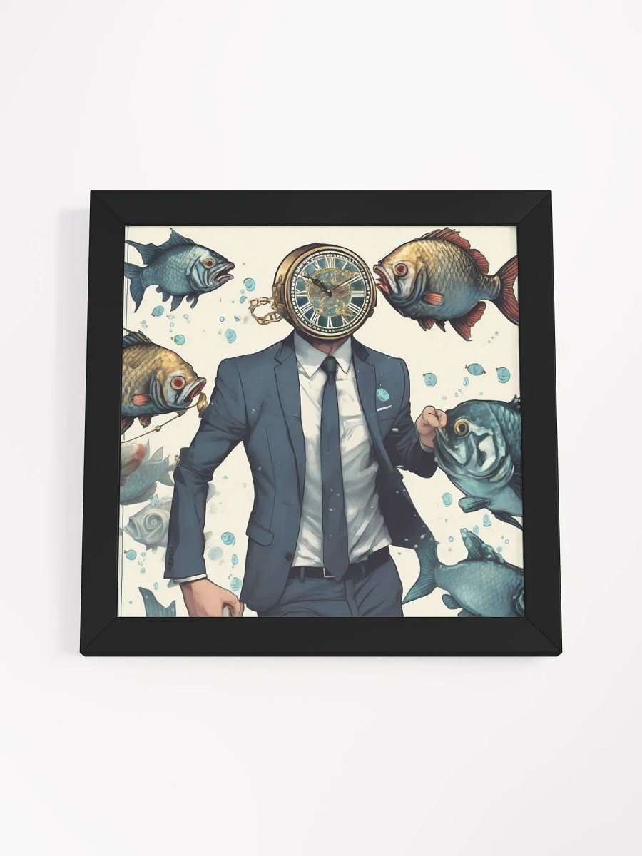 Timeless FishFight Framed Print product image (17)