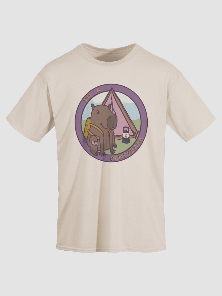 t-shirt: campybara logo product image (2)