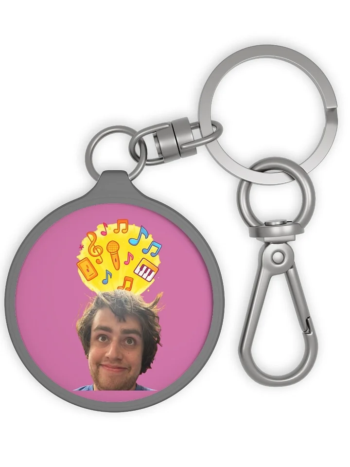 Keyring Tag - TheRealTheWarrior Music Lover Keychain product image (1)