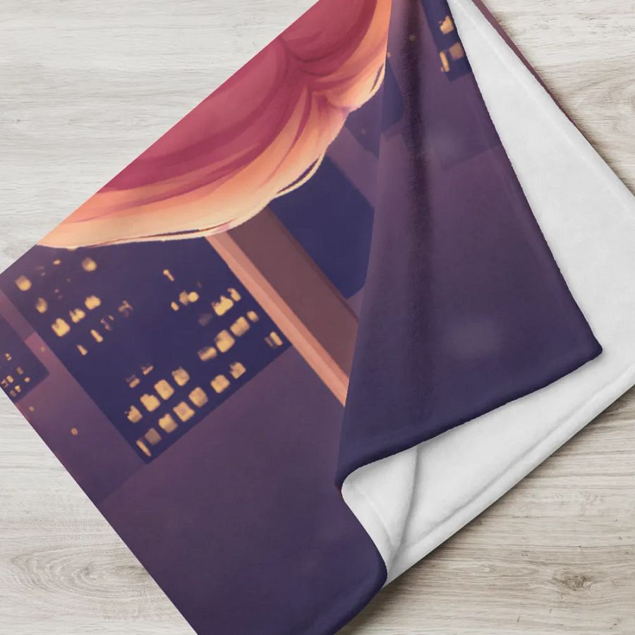 Cuddly Cityscape Throw Blanket product image (5)