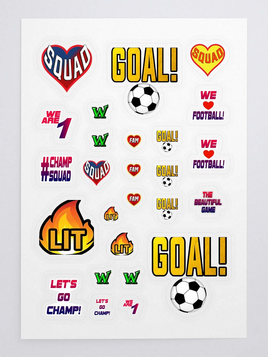 Champ Sticker Sheet 1 product image (3)