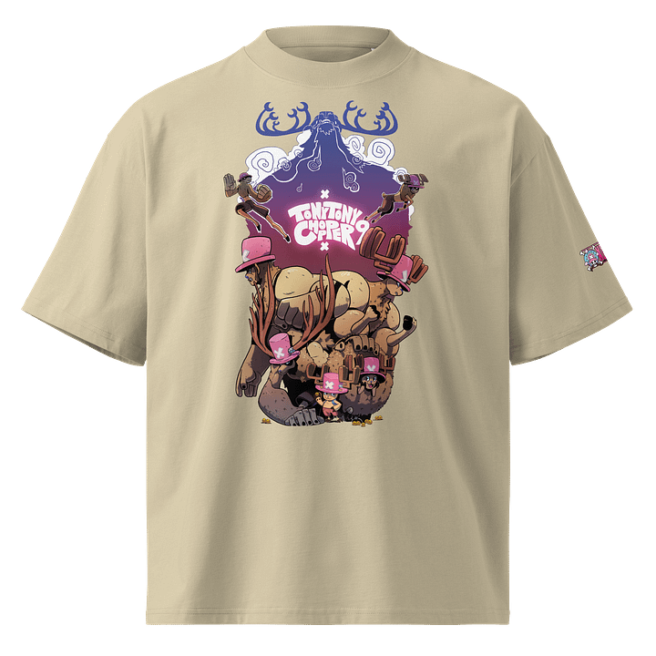Tony Tony Chopper Reindeer Oversized Tee product image (1)