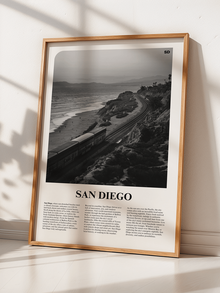 San Diego 04 Newspaper Poster product image (2)