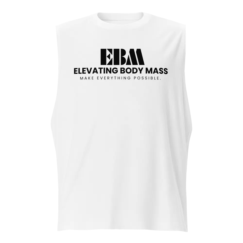 EBM Muscle Tank (Black Logo) product image (1)