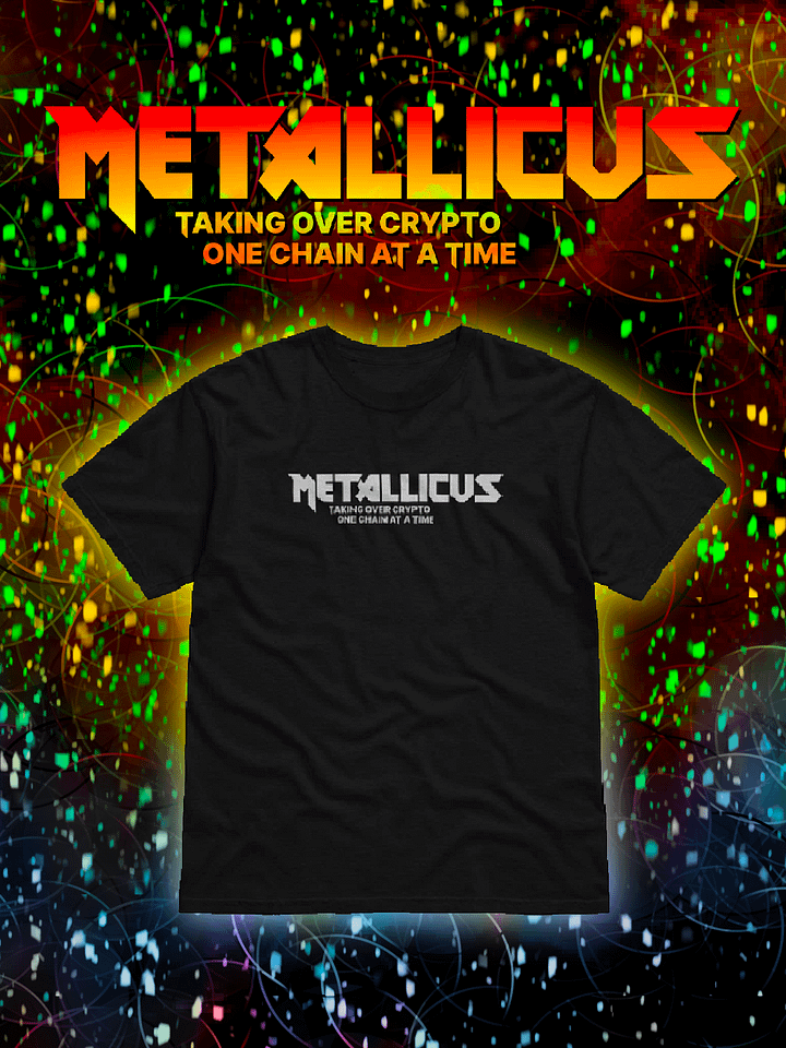 THE UNOFFICIAL METALLICUS T-SHIRT [BLACK] product image (1)