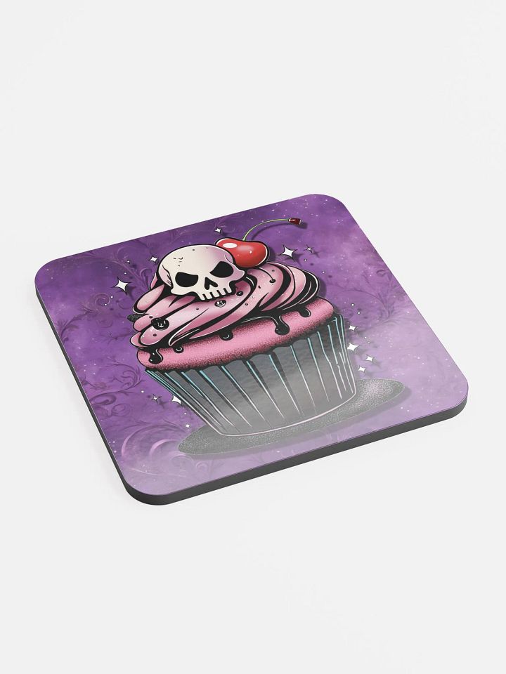 Deadly Desserts Cork Coaster - Cupcake product image (2)