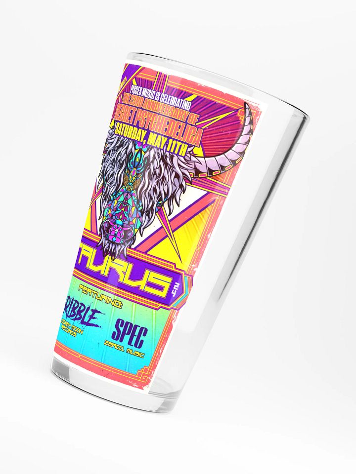 Taurus 2024 Shaker Pint Glass product image (2)