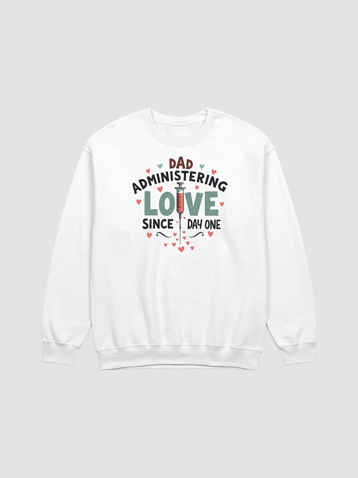 Dad Administering Love Crewneck Sweatshirt product image (9)