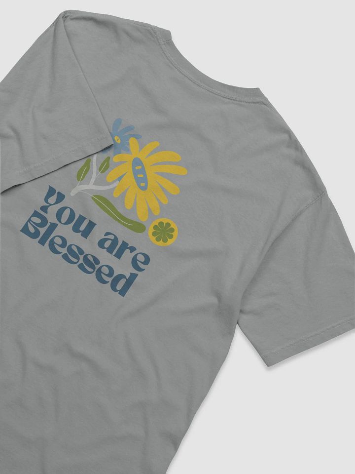Blessed Blooms Glitch Tee product image (2)