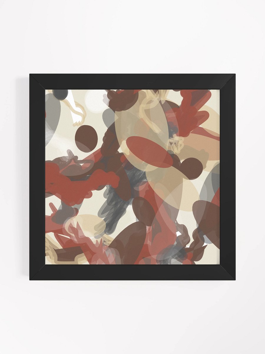 Chaos in Colors Framed Matte Poster product image (21)