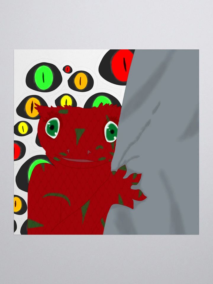 Terror-eyes-d sticker product image (1)