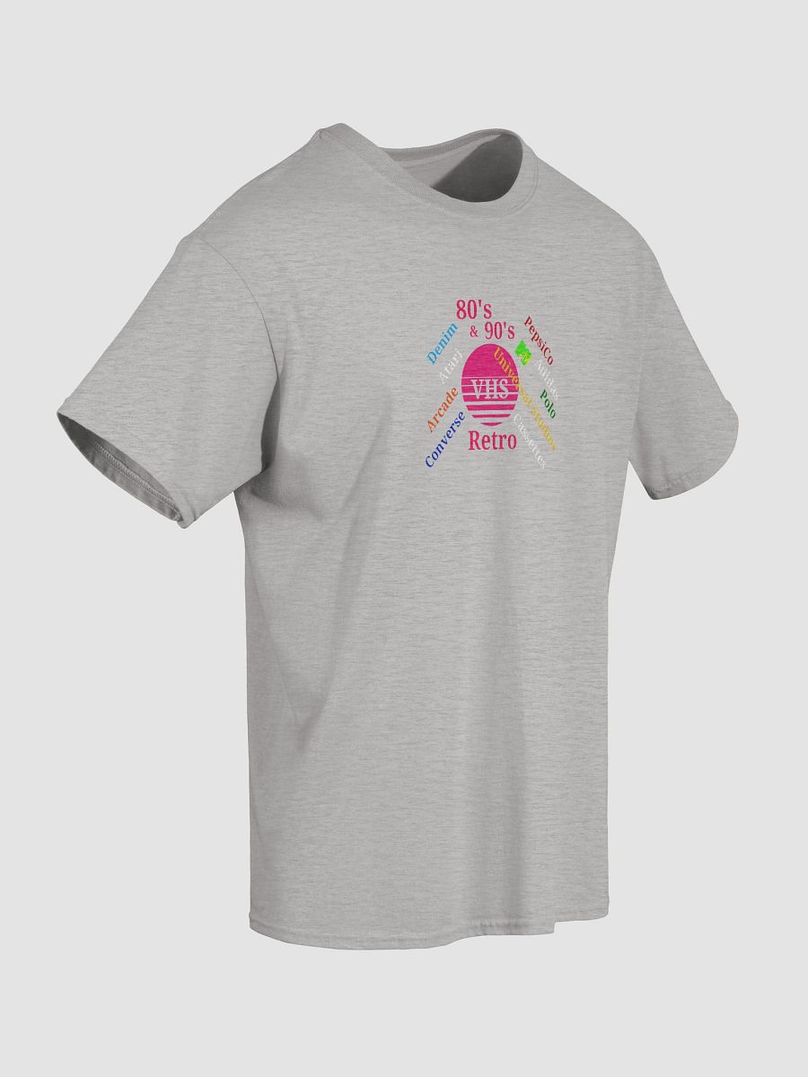 Retro VHS Circle Graphic Tee product image (4)