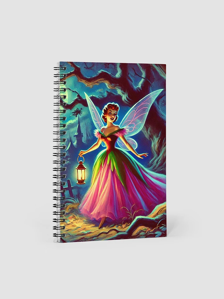 Pink Forest Fairy Spiral Notebook product image (1)