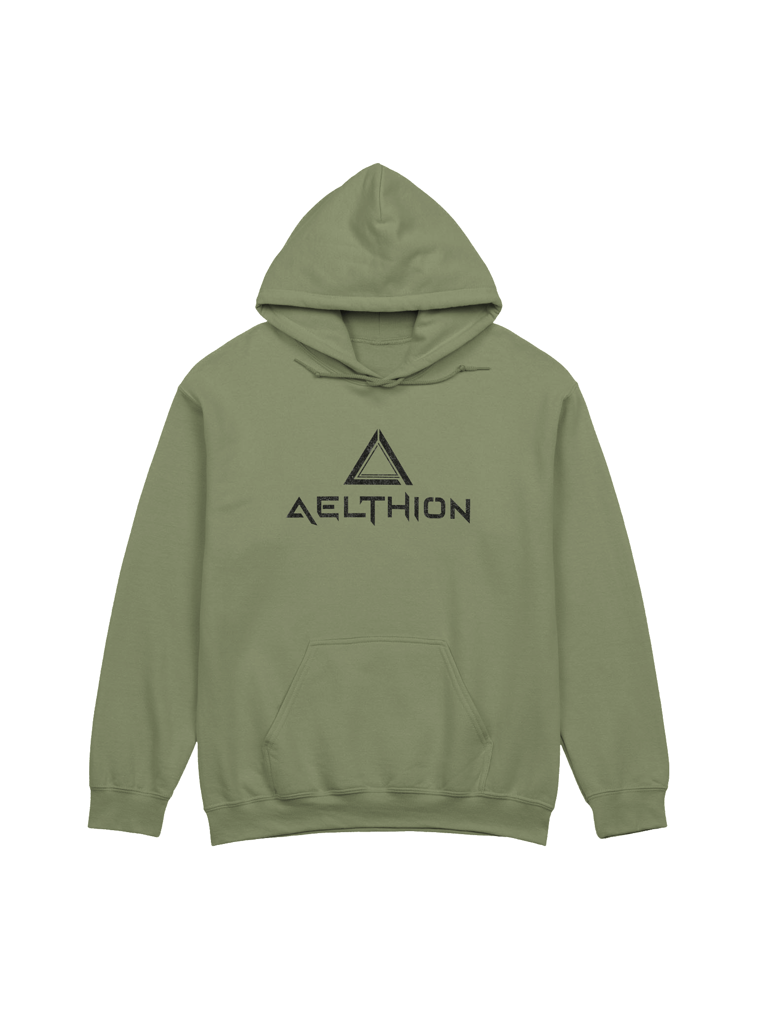 Aelthion Military Green Hoodie product image (1)