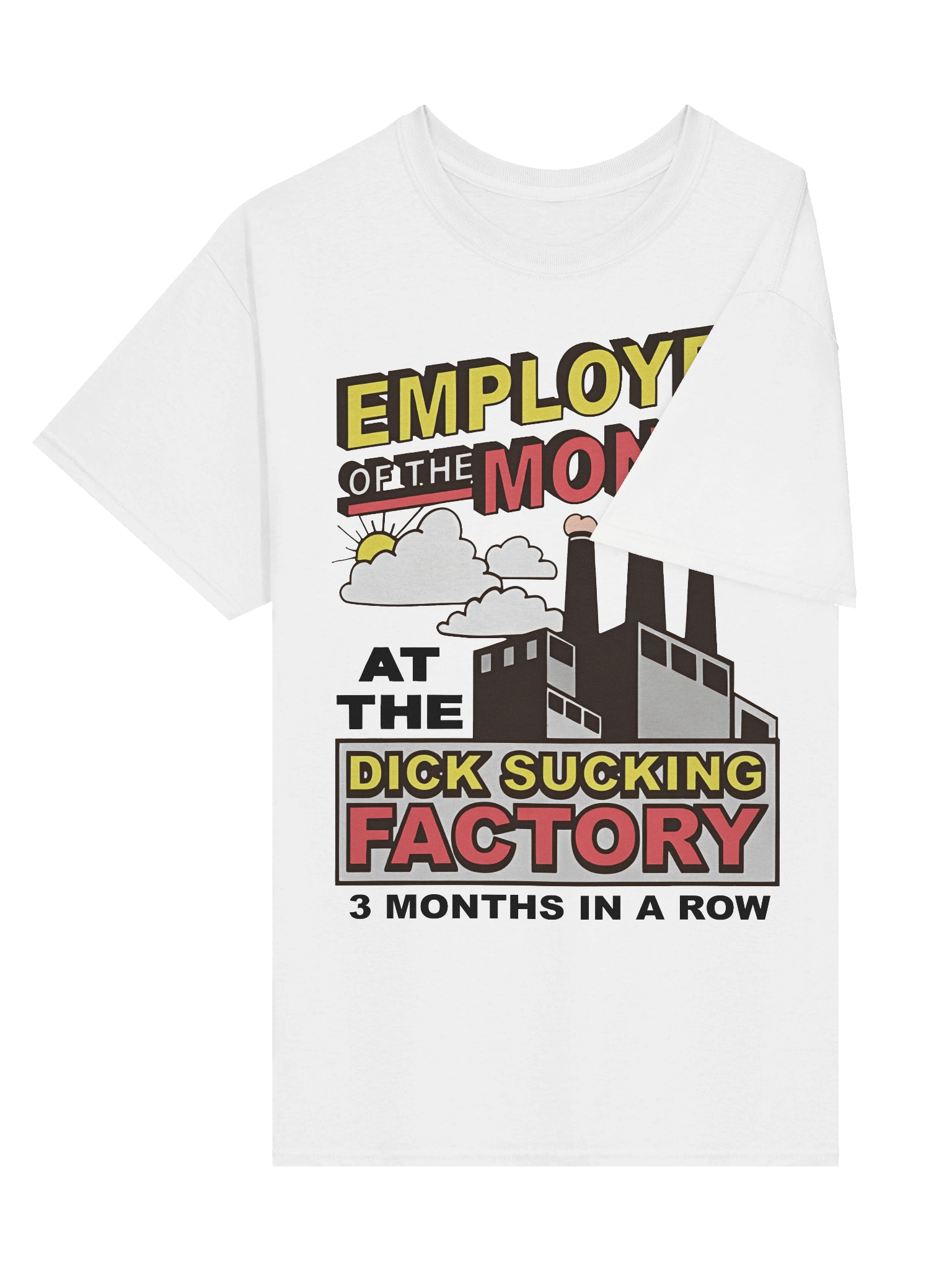 Employee Of The Month At The Dick Sucking Factory Shirt product image (4)