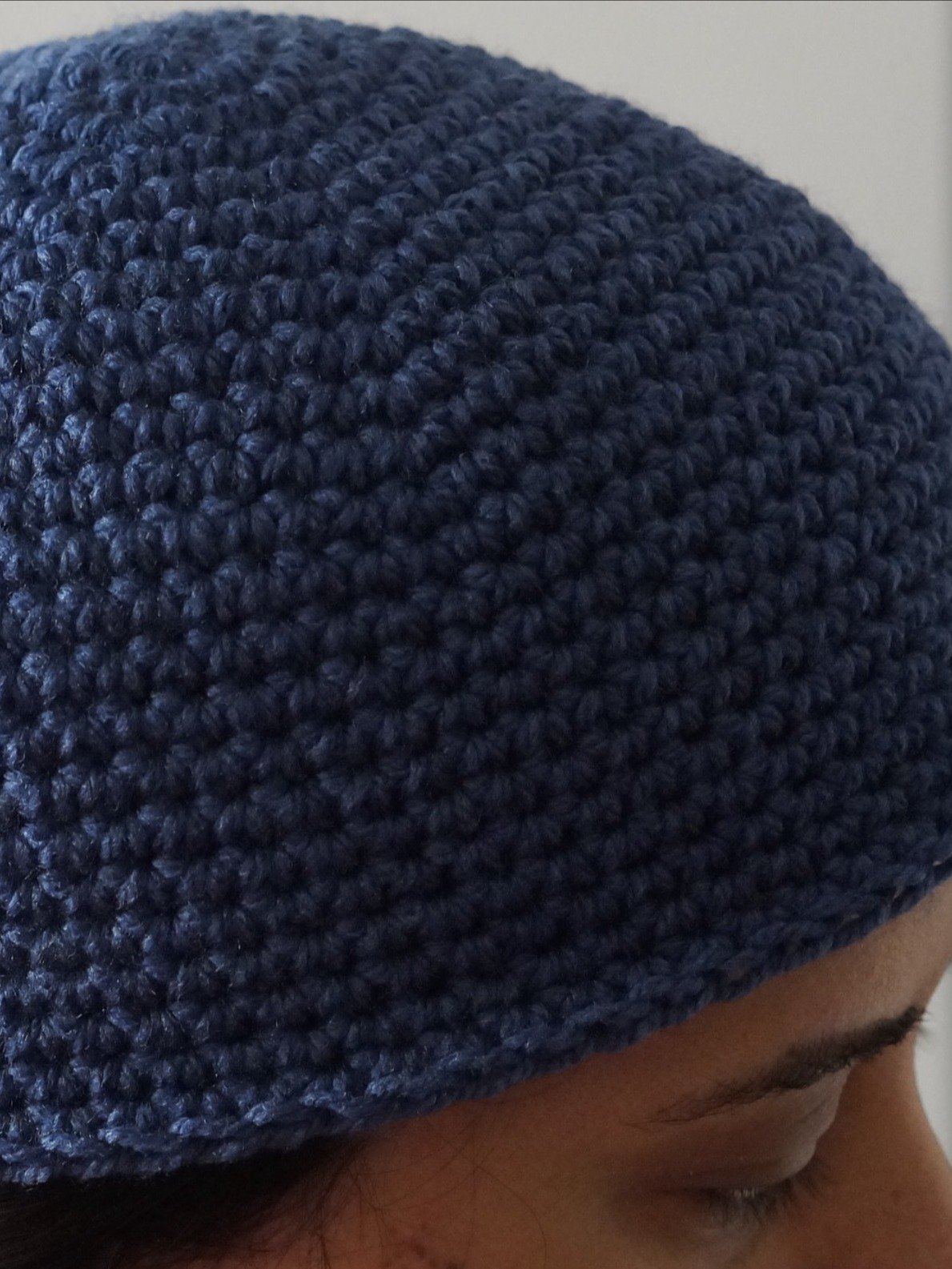 Simple single crochet short beanie product image (6)