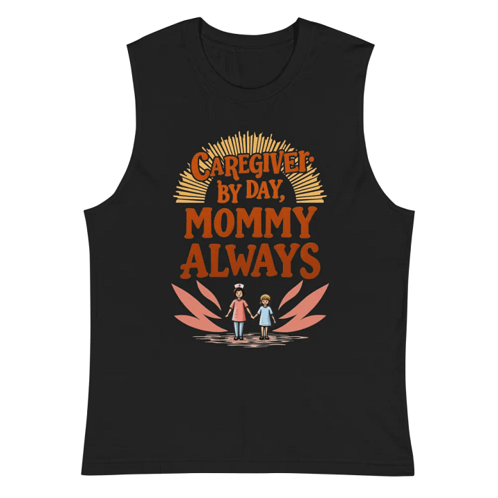 Caregiver by Day, Mommy Always Muscle Tank product image (3)