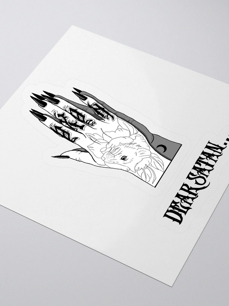 Dear Satan... (sticker) product image (6)