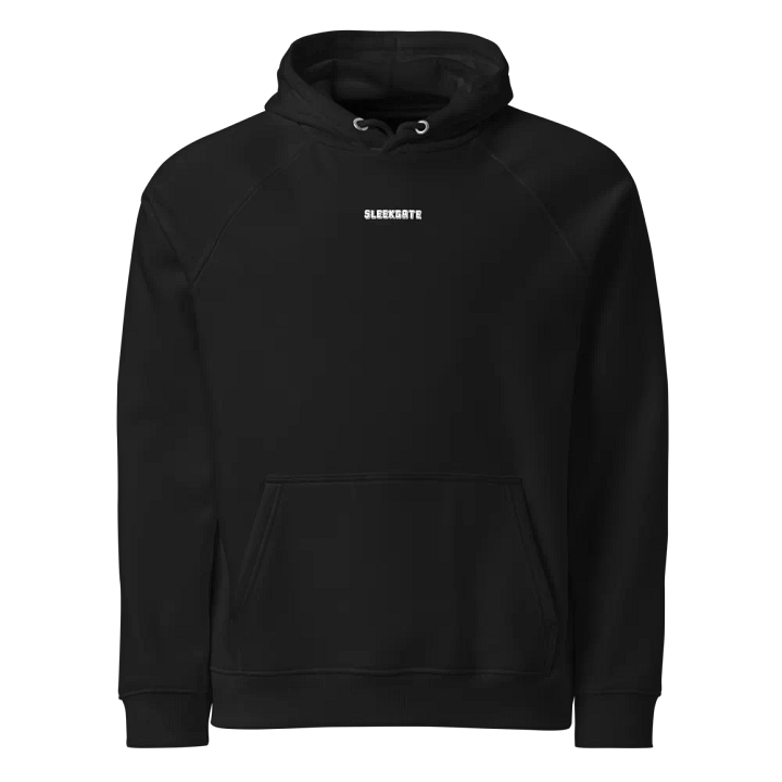 Spiral Blue Swirl Eco Hoodie product image (1)
