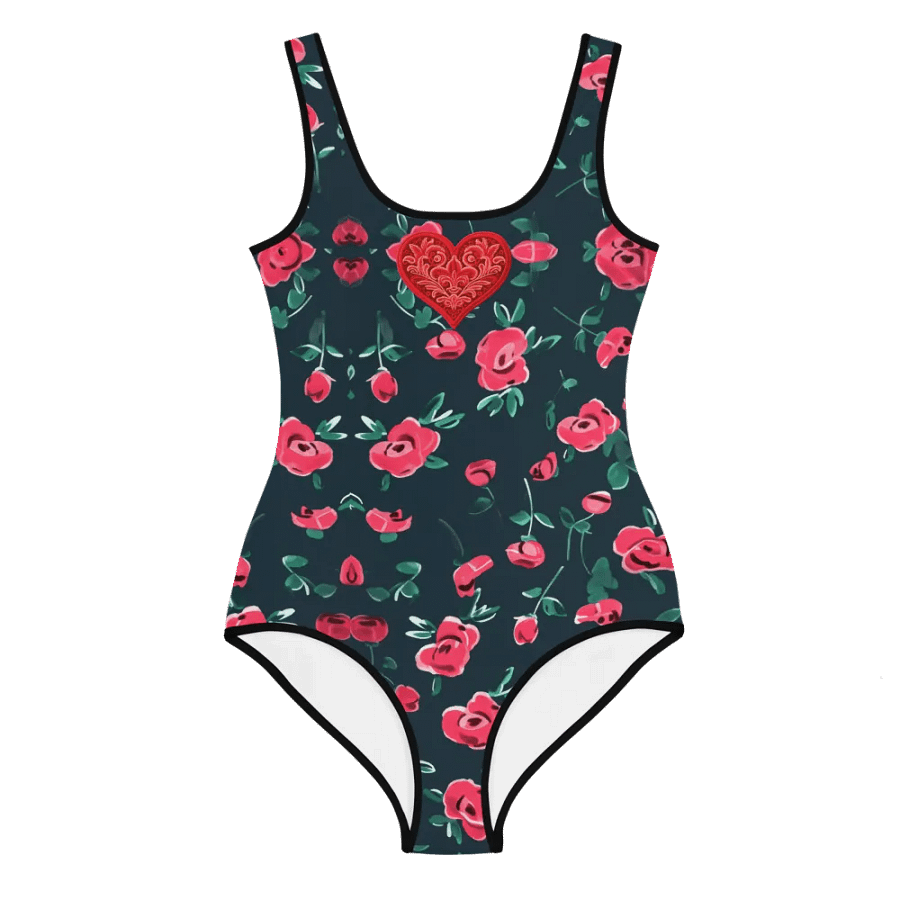 Heartfelt Rose Blossoms Youth Swimsuit product image (2)