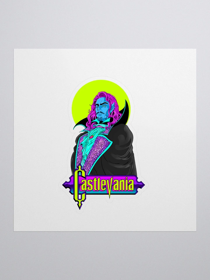 Castlevania Neon Tribute Sticker product image (2)