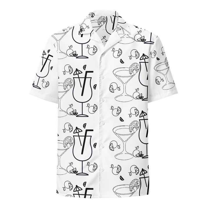 Hawaiian Style Shirt, Happy Hour, Button Up product image (1)