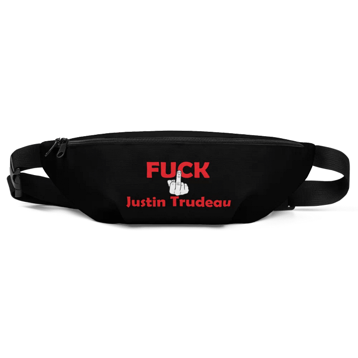 FUCK Justin Trudeau Fanny pack product image (1)