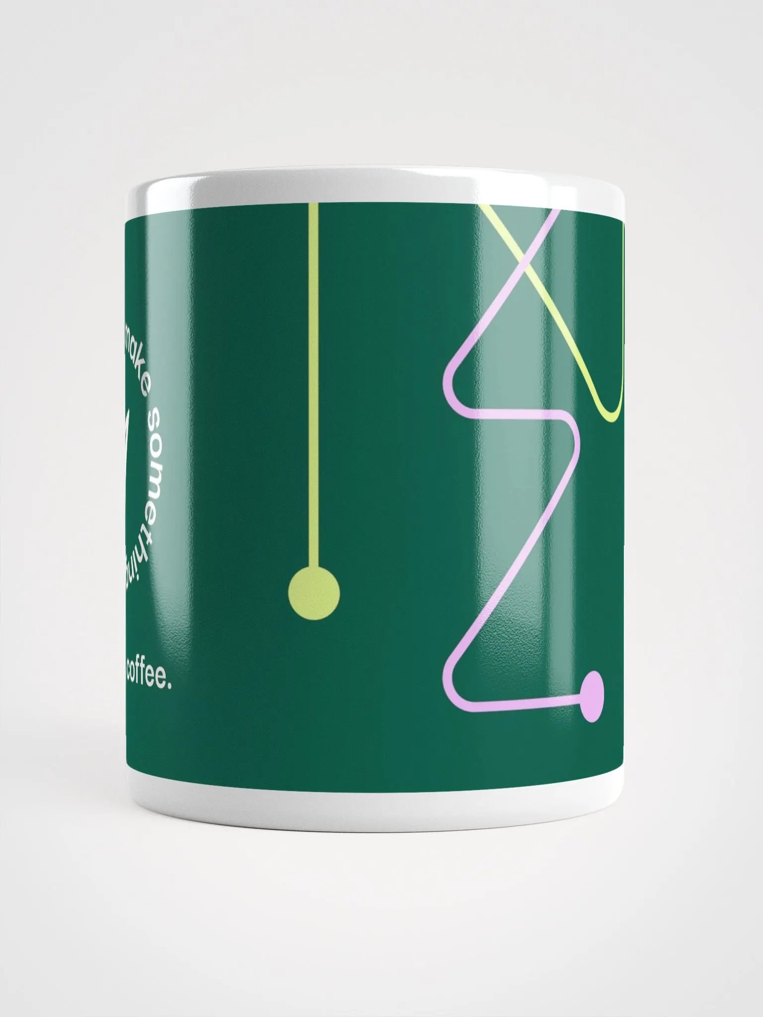 But first, coffee Mug: Green product image (3)