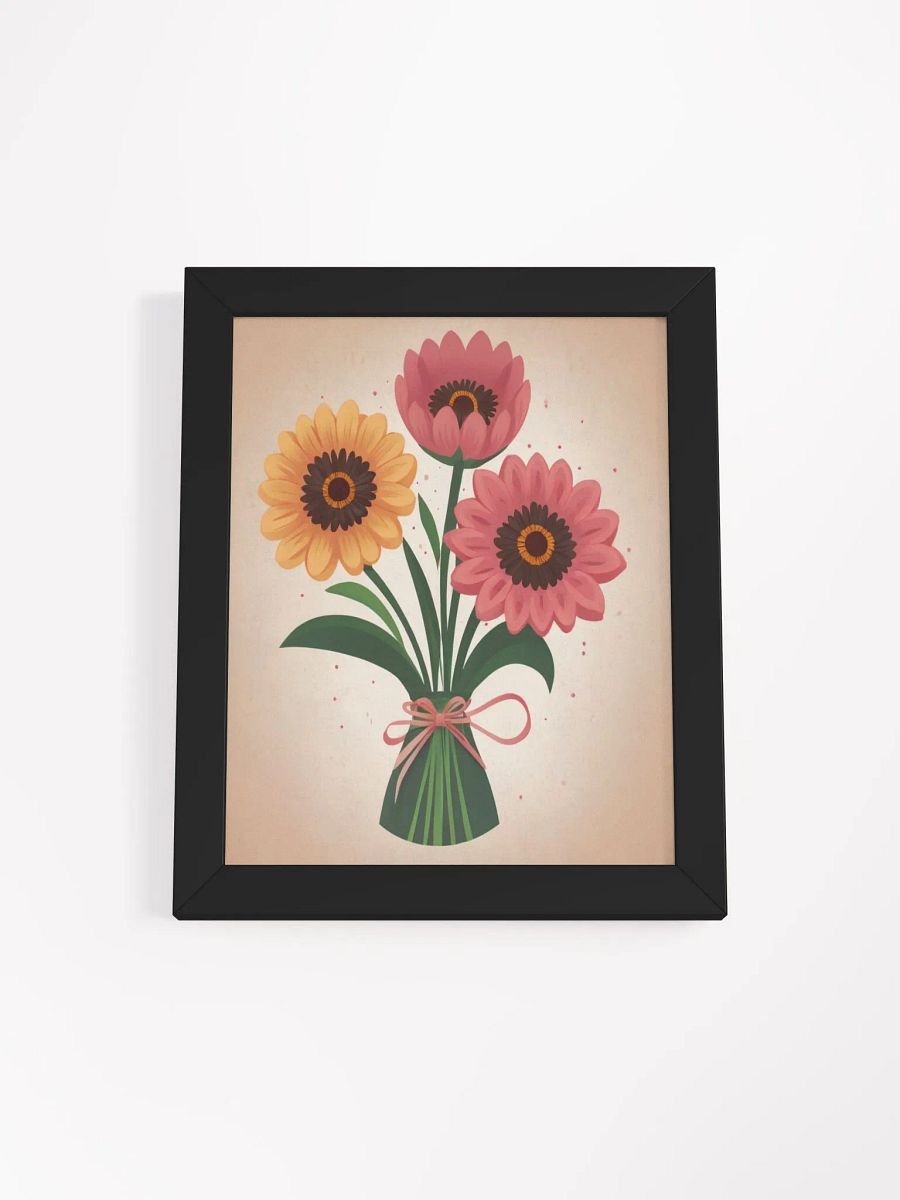 Bloom Burst Framed Matte Poster product image (7)