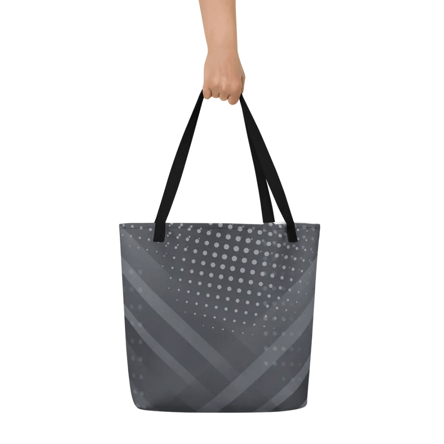 Geometric Fusion All-Over Tote Bag for men ladies product image (5)