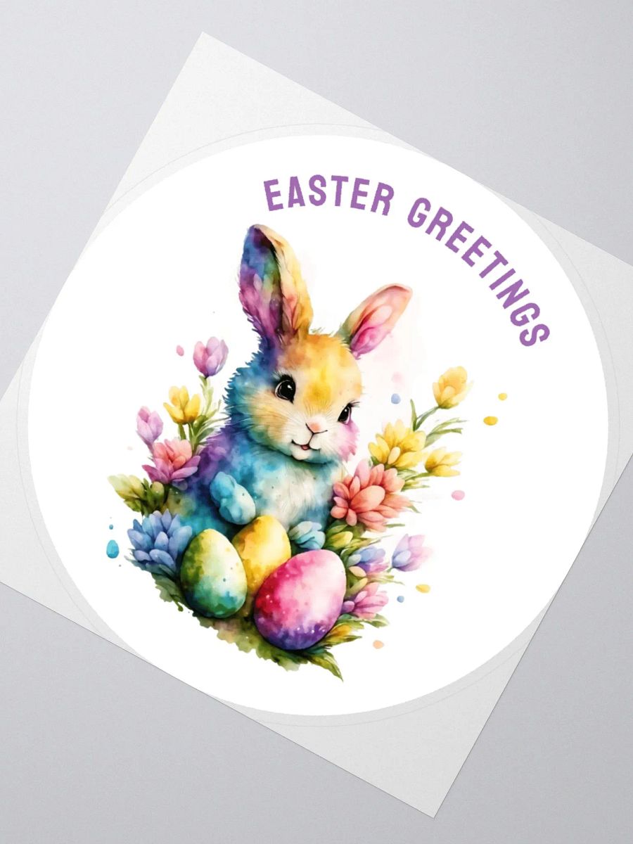 Colorful Easter Bunny Greetings product image (3)