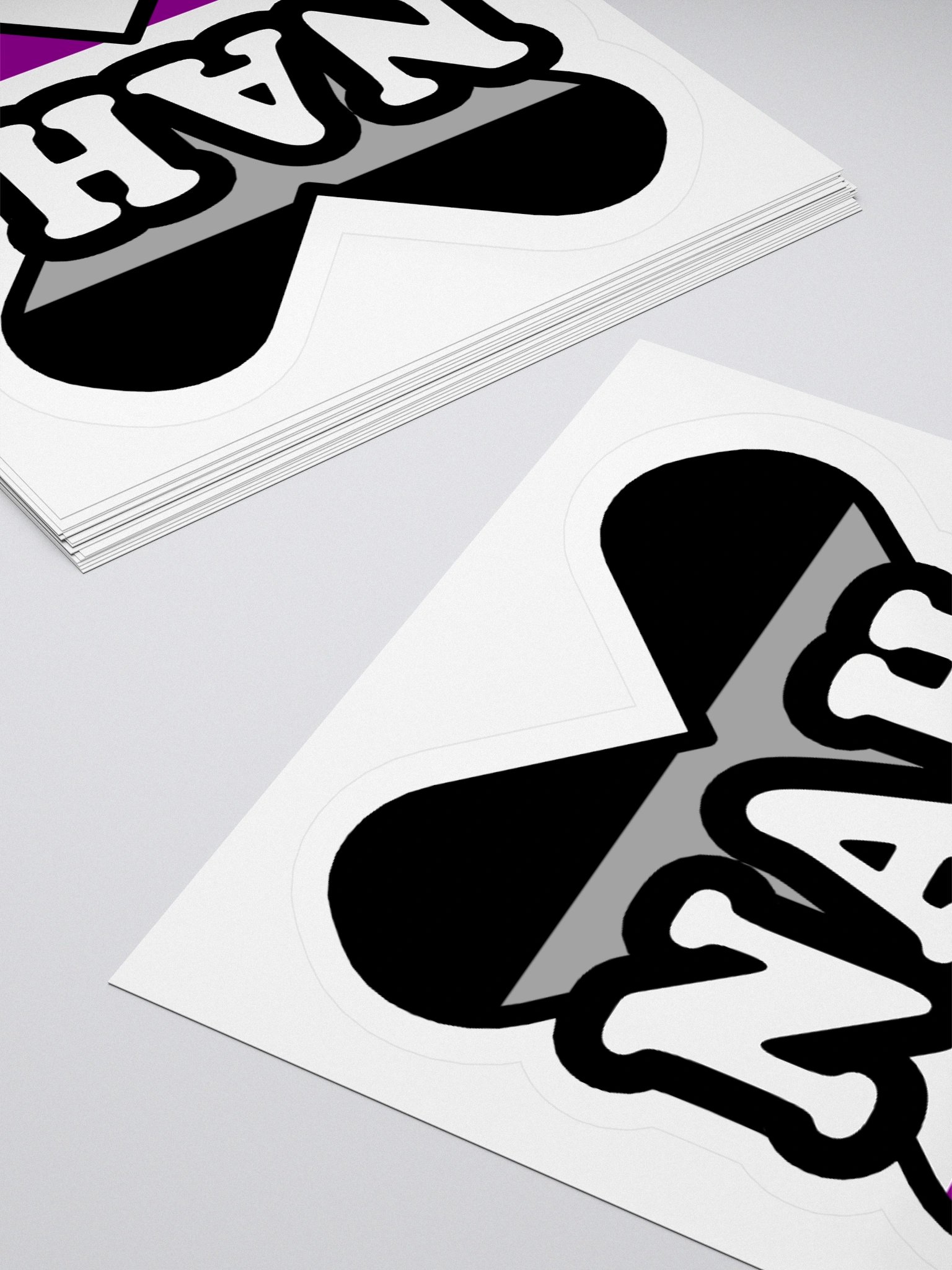 Asexual "Nah" sticker product image (4)