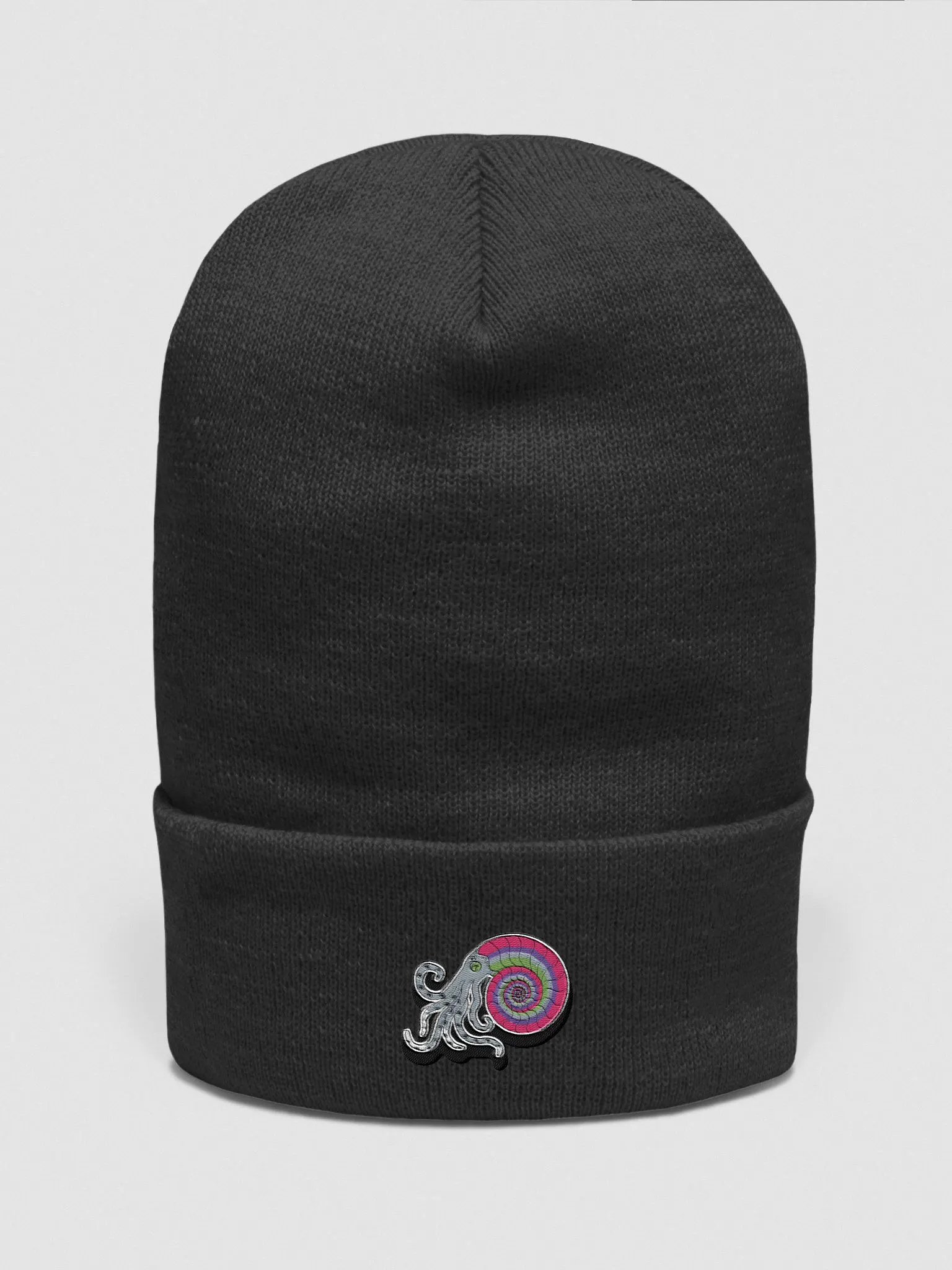 Ammonite Adventure Embroidered Beanie product image (2)