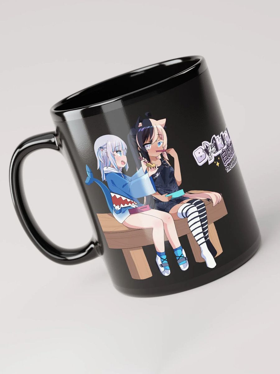 All Black Mug - Byakko x Gura Edition product image (6)