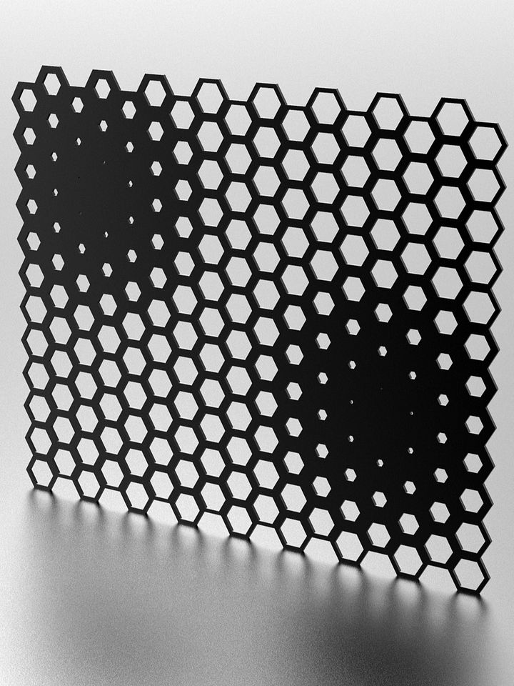 Hexagonal Parametric Facade Design Grasshopper Rhino Files Download product image (2)