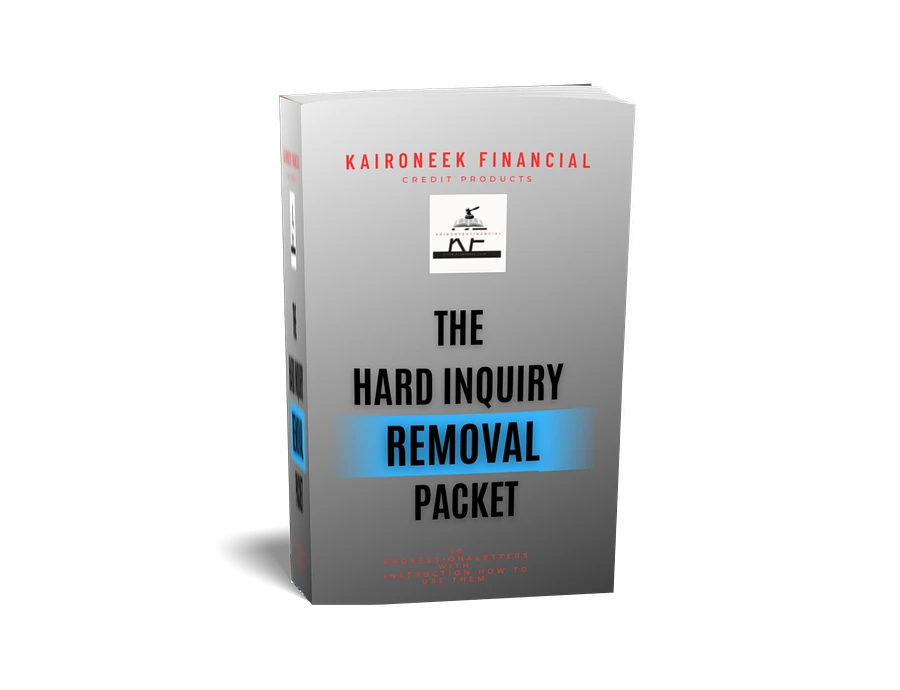 The Hard Inquiry Removal Packet product image (1)