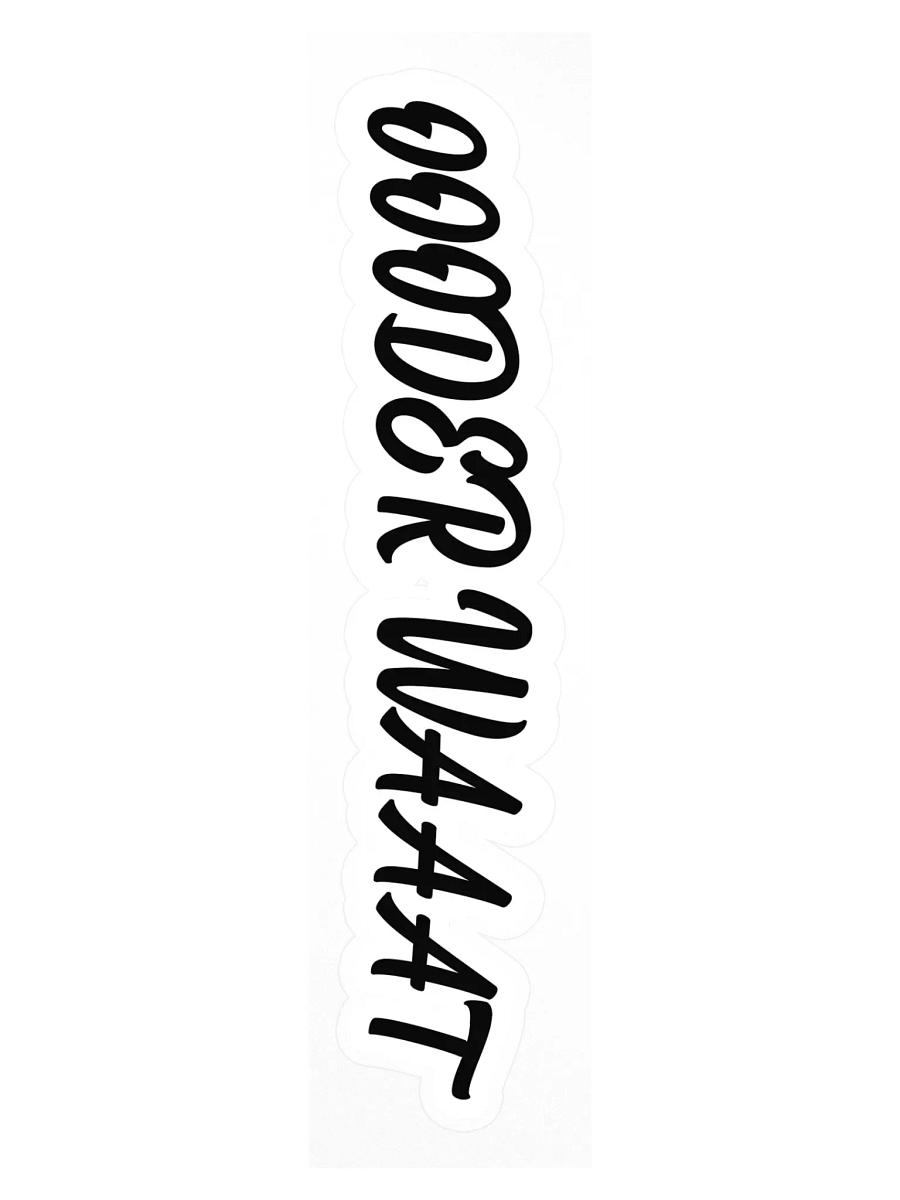 ODER WAT Sticker Black product image (3)