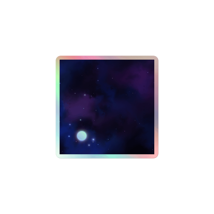 Nebula BP1 Holographic Sticker Sheet product image (1)