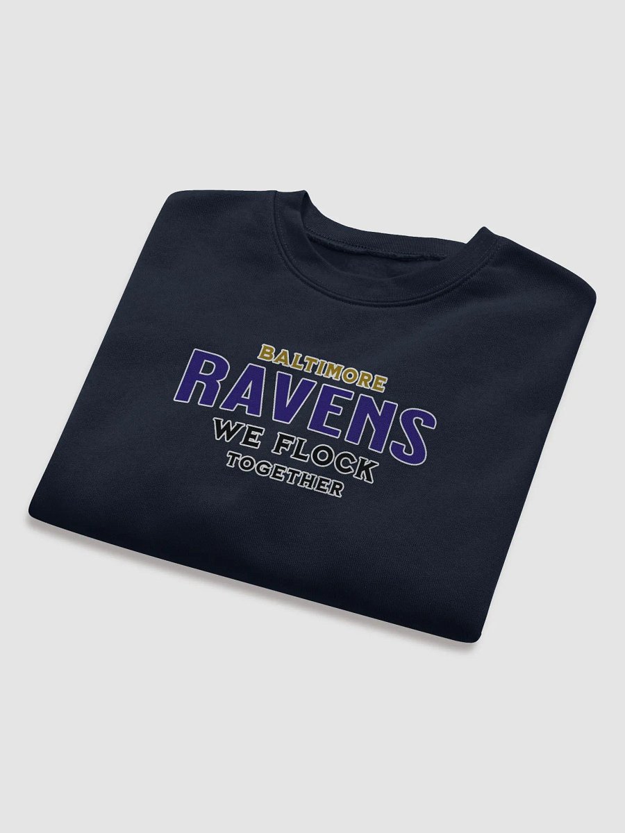 Baltimore Ravens "Fierce Winged" Women's Fleece Crop Sweatshirt | NFL | Home Locker product image (20)