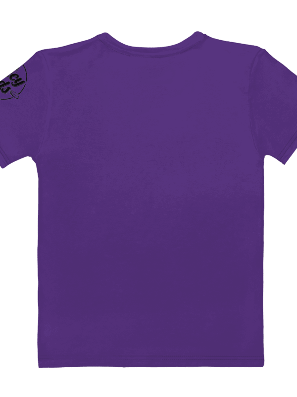 Fancy Lads Women's Purple T-shirt "All Eyes On Tee" product image (2)