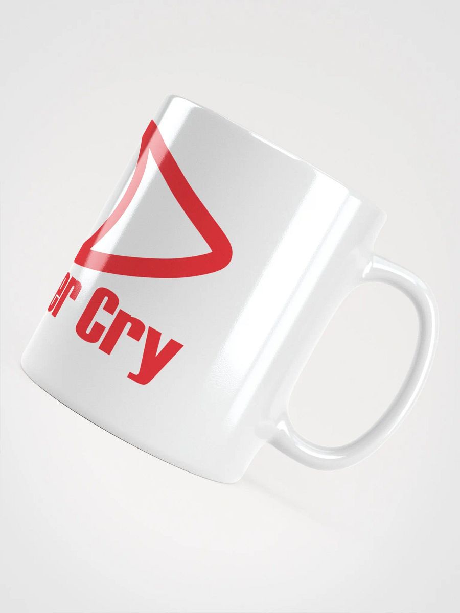 Forever Cry - Red - White Glossy Mug product image (5)