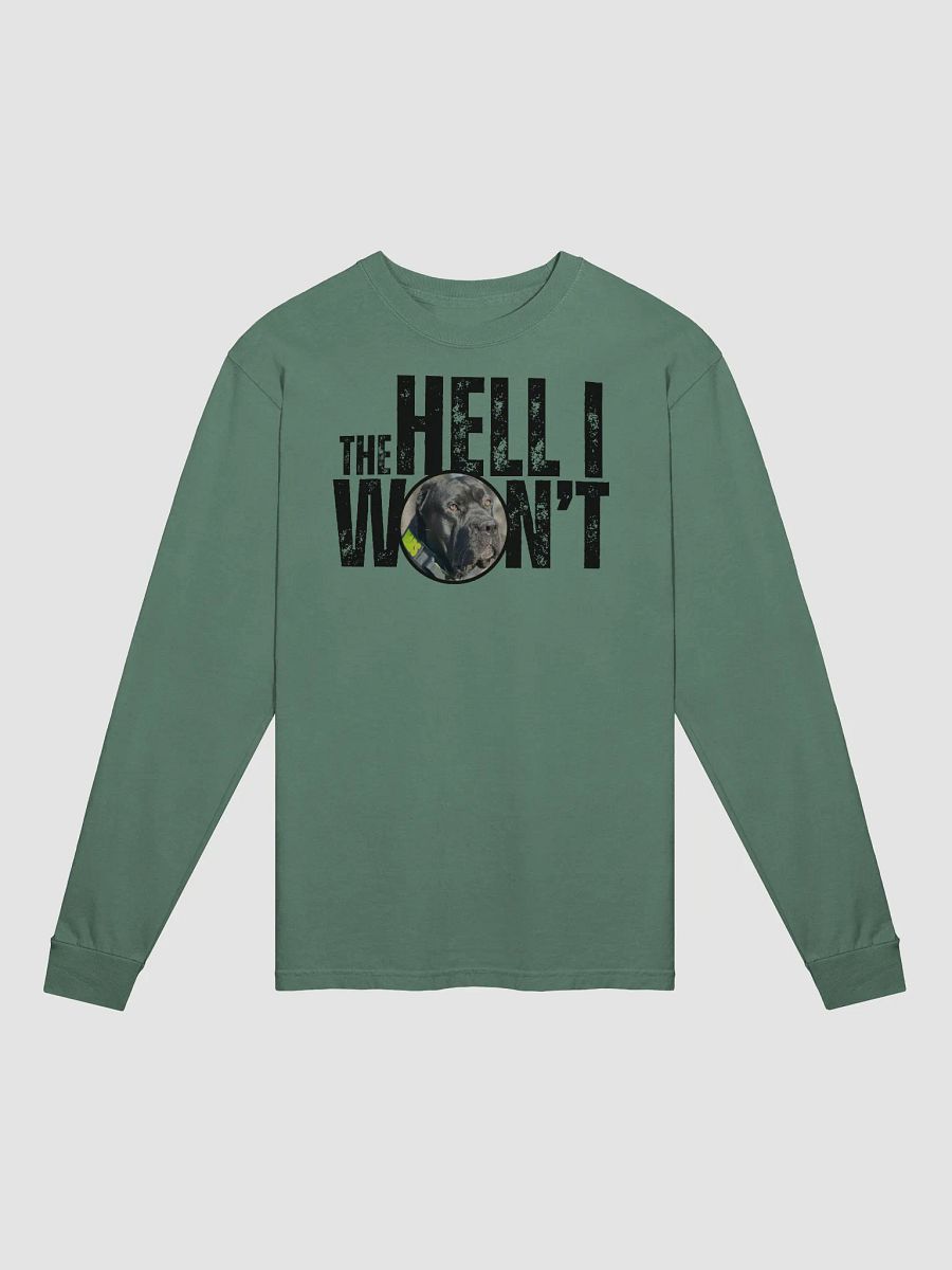 The Hell I Won't Featuring Mars Long Sleeve Tee product image (10)