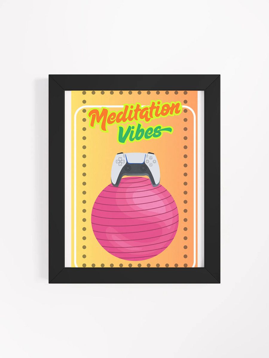 Zen Gamer Framed Matte Poster product image (81)